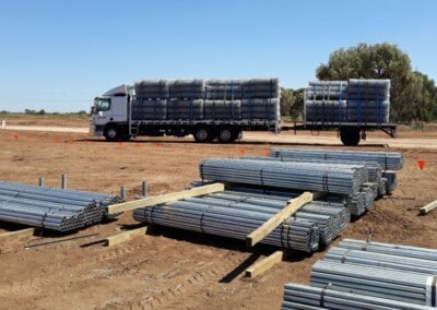 Chainwire security fence for Cannabis Farms
