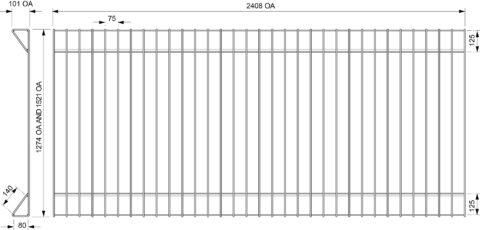 PROFENCE POOL STEELMESH FENCE