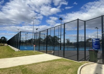 Tennis Court Security Fencing
