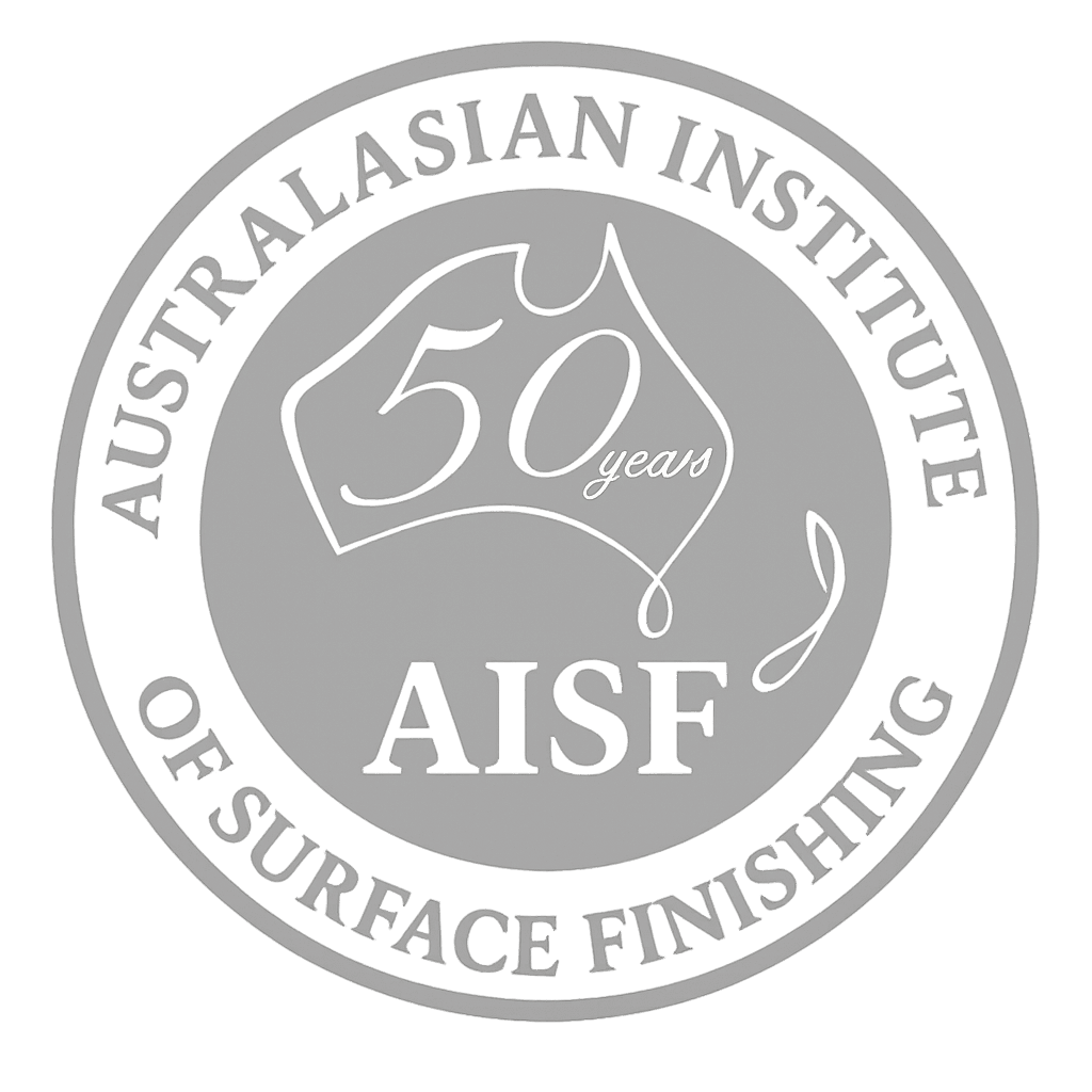 Australasian Institute of Surface Finished Accreditation Logo