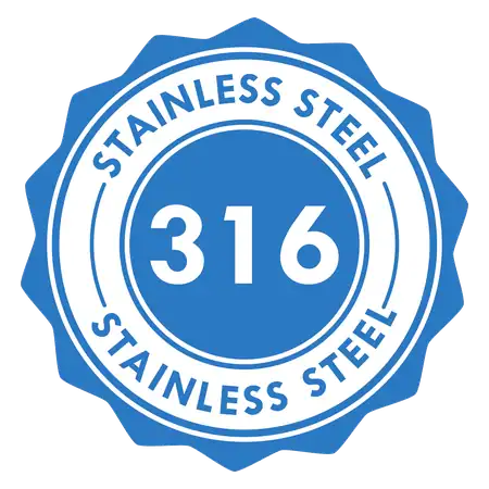 Grade 316 stainless steel