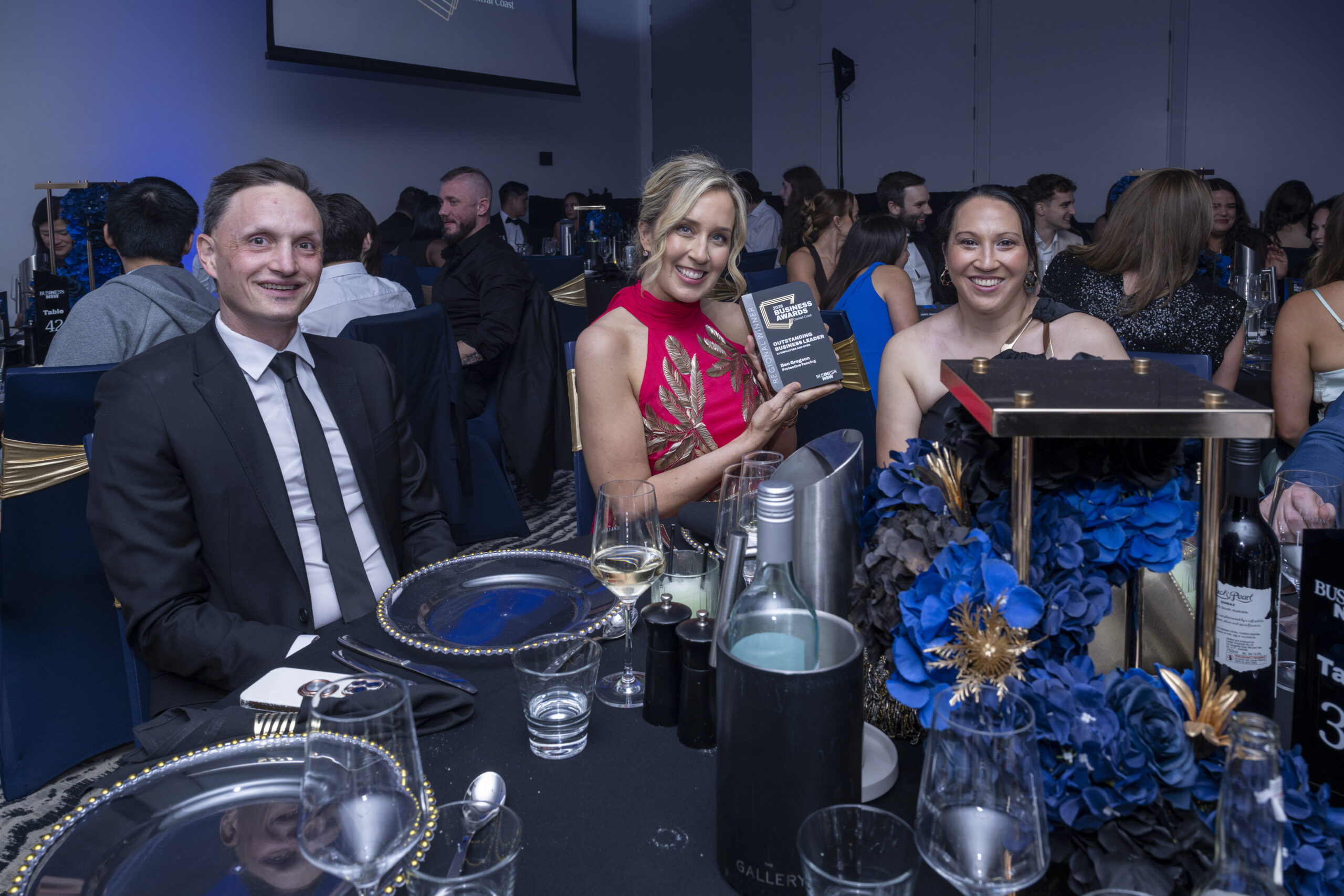 Profence colleagues celebrating at their table